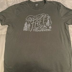 Men’s Large Gap Live Free T Shirt